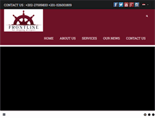 Tablet Screenshot of frontlineeg.com
